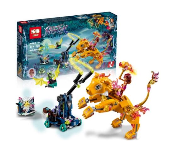 Конструктор Lepin "Ловушка для Азари и огненного льва", 403 детали