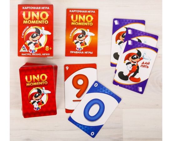 Карточная игра "UNO momento с Игриком"