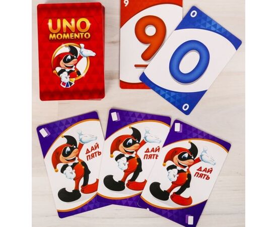 Карточная игра "UNO momento с Игриком"