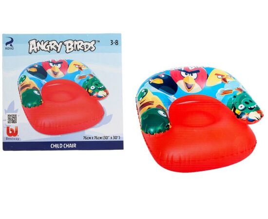 Кресло надувное детское "Angry Birds"