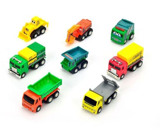 Набор инерционных игрушек "Городские машины: Набор 1", 12 штук