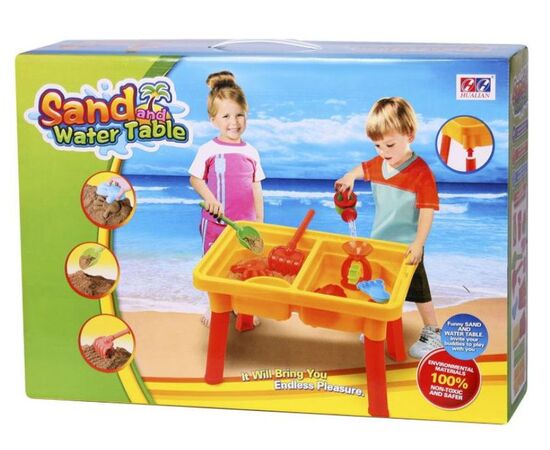 Стол для игр с песком и водой "Водяные приключения", 12  предметов
