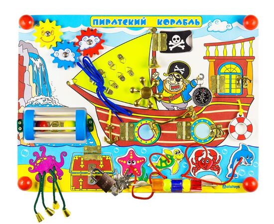 Бизиборд "Пиратский корабль"