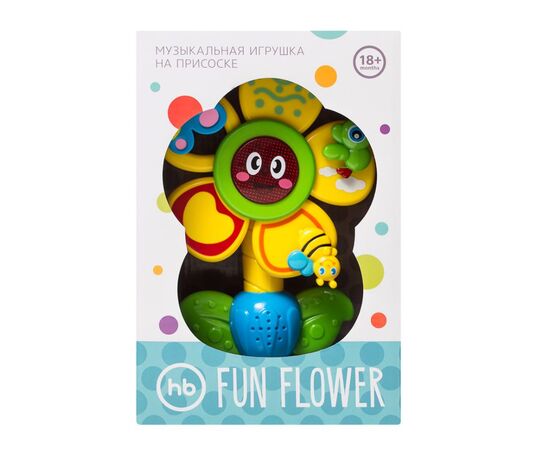 Игрушка на присоске "Fun Flowers"