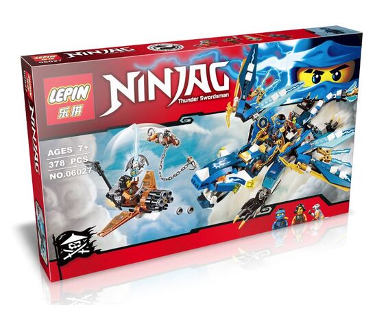 Конструктор Lepin "Дракон Джея", 378 деталей
