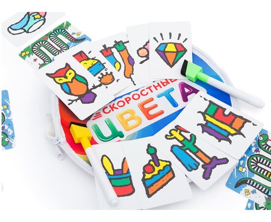 Настольная игра "Скоростные цвета"