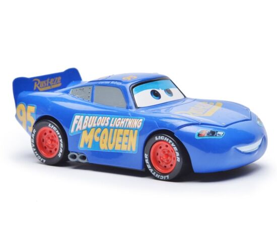 Автомобиль на р/у Disney/Pixar "Молния Маккуин", 13 см, синий