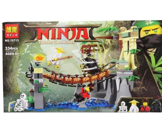 Конструктор Bela "Ninja", 334 детали