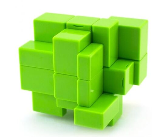 Головоломка "MoFangGe Mirror Blocks" 3 на 3, зеленый