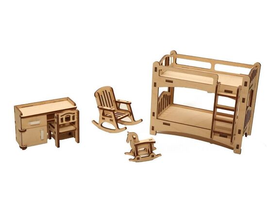 Набор деревянной мебели "Детская"