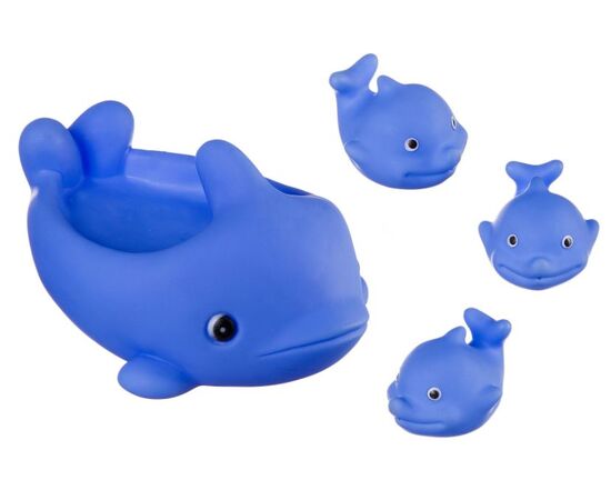 Набор игрушек для купания "Дельфин с дельфинчиками"