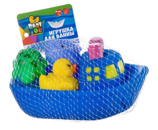 Набор игрушек для купания "Кораблик"