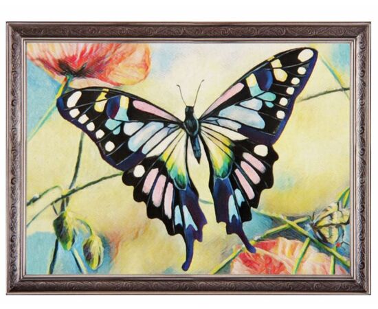 Картина из пайеток "Бабочка"
