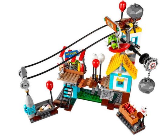 Конструктор Bela "Angry Birds", 405 деталей