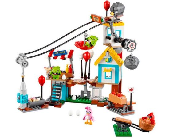 Конструктор Bela "Angry Birds", 405 деталей