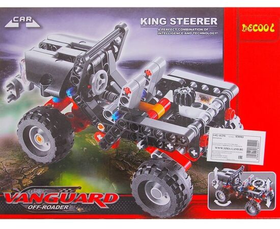 Конструктор Decool Technic "Джип", 141 деталь