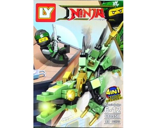 Конструктор "Ninja", 99 деталей