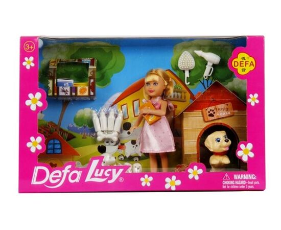 Кукла малышка Defa "Любимый питомец"