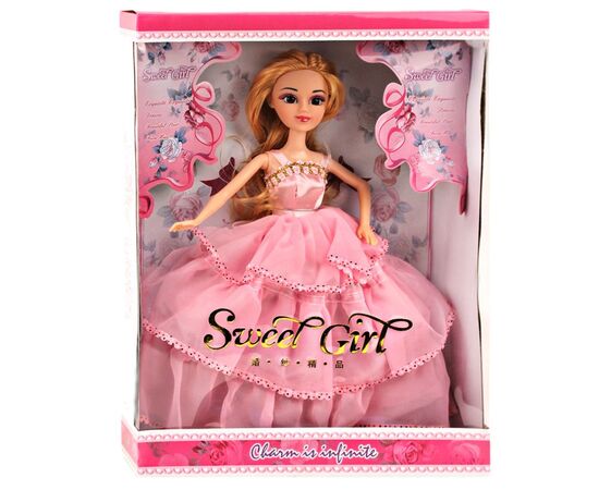 Кукла "Sweel Girl" розовое платье