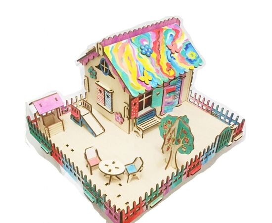 Кукольный домик "Фантазия" 34×30 см