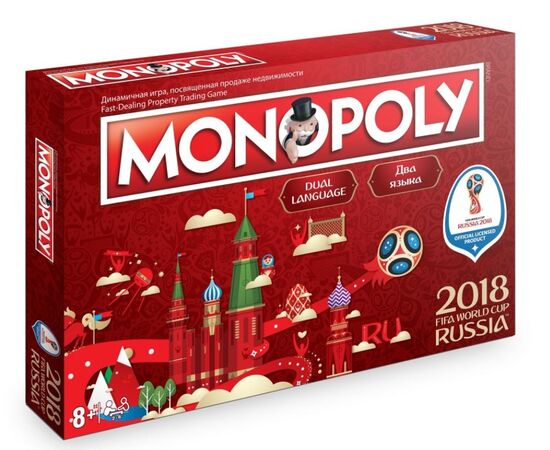 Настольная игра Hasbro "Monopoly. Чемпионат мира по футболу"