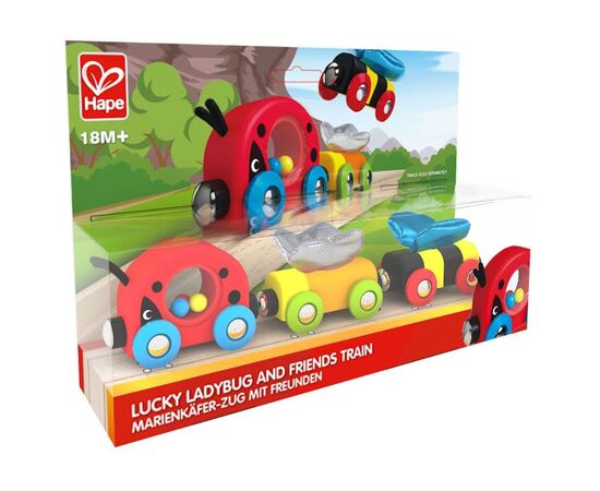 Поезд на магнитах "Lucky Ladybug and Friends train"