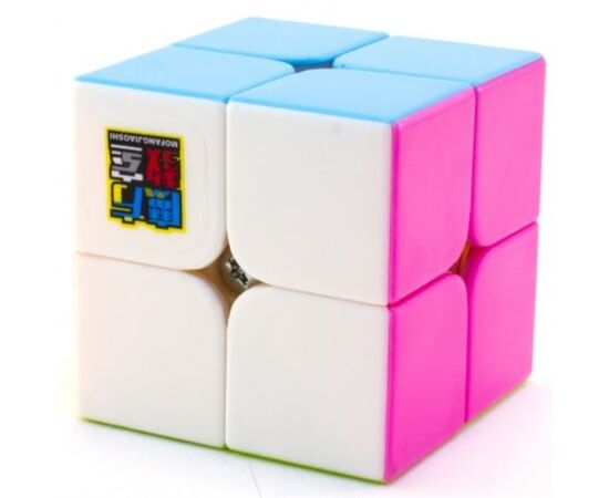 Головоломка кубик 2 на 2 "MoYu MF2S", color pink