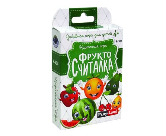 Карточная игра "Фрукто-считалка"