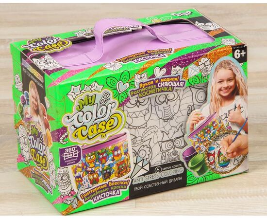Косметичка-раскраска "My color Case" Совы