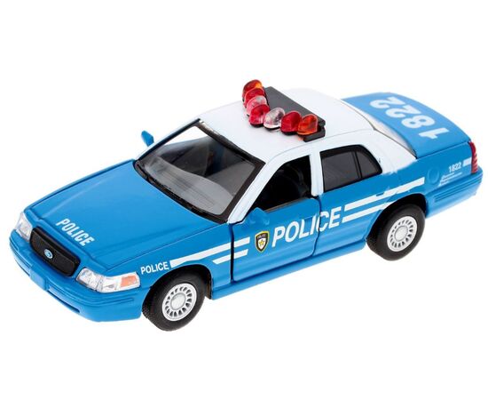 Машинка сувенирная "Ford Crown Victoria" police, синяя