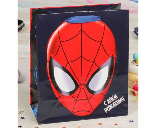 Подарочный пакет "Человек паук" 31х40