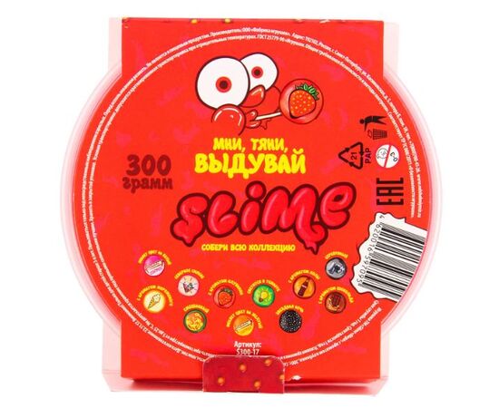 Slime Mega аромат клубники, 300 г