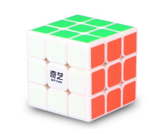 Головоломка кубик 6.8 см 3 на 3 "QiYi MoFangGe Sail", белый