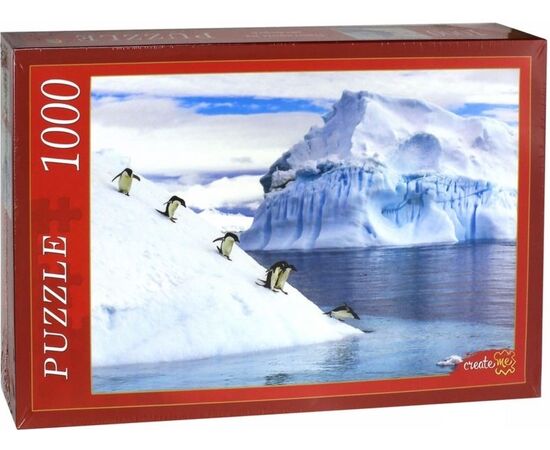 Пазл 1000 элементов "Пингвины на айсберге"