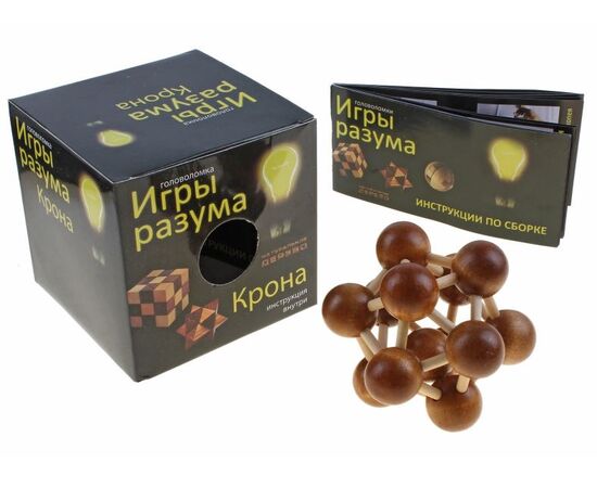 Головоломка деревянная "Крона"