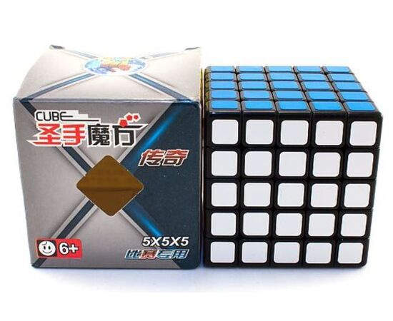 Головоломка кубик "ShengShou Legend" 5 на 5, черный