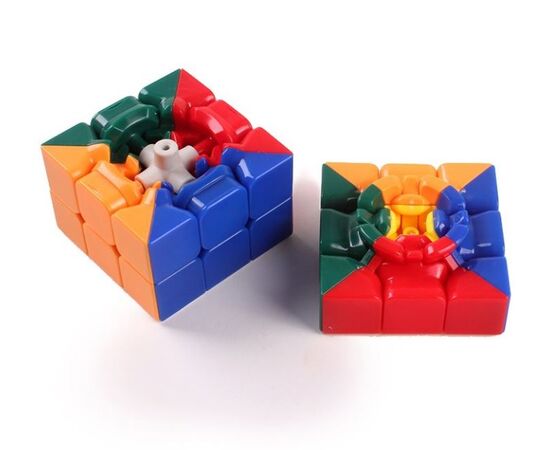 Головоломка кубик "ShengShou Rainbow" 3 на 3, цветной пластик