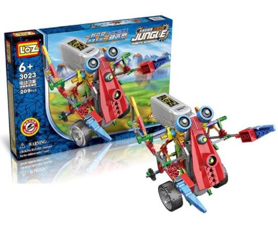 Конструктор Loz "Combined Robot Jungle", 209 деталей