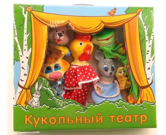 Кукольный театр "Кто сказал МЯУ?", 5 кукол