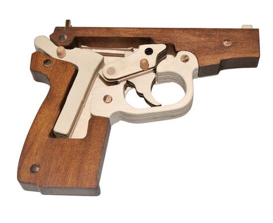 Модель для сборки из дерева "Makarov PM-9 mm"