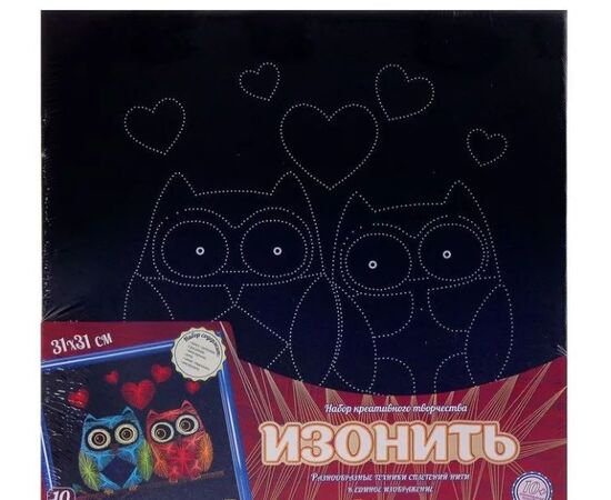 Набор для творчества "Изонить. Влюблённые совы"