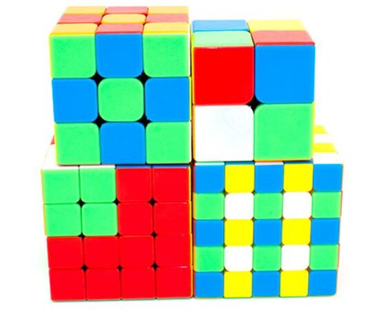 Набор кубиков "ShengShou Gem": 2х2, 3х3, 4х4, 5х5