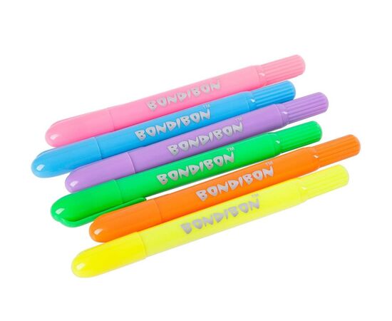 Гелевые карандаши, 6 цветов, ВВ2236
