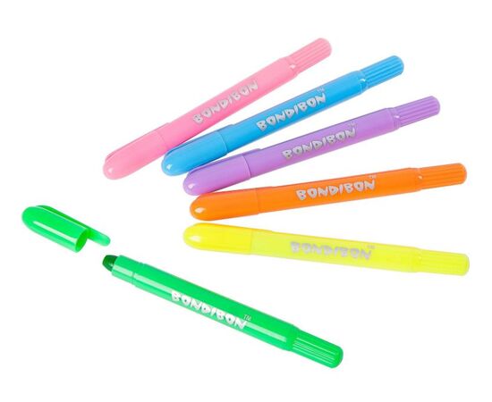 Гелевые карандаши, 6 цветов, ВВ2236