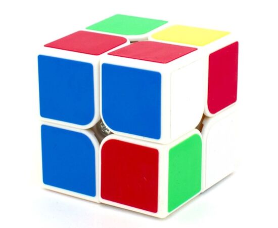 Головоломка кубик "MoYu GuanPo" 2 на 2, белый пластик