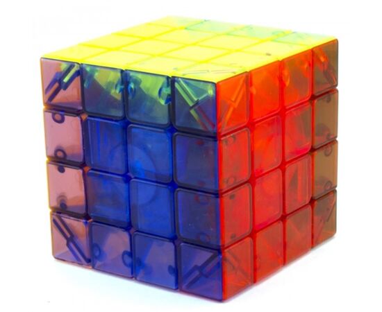 Головоломка кубик "MoYu YuSu R" 4 на 4, прозрачный