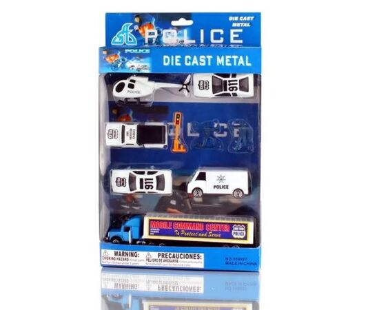 Игровой набор "Полиция" 10 предметов