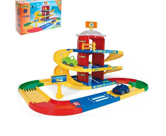 Игровой набор WADER 53040 Kid Cars 3D "Паркинг 4,6 м"