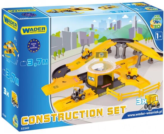 Игровой набор WADER 53340 Kid Cars 3D "Стройка"