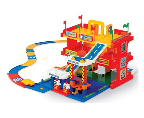Игровой набор WADER Kid Cars с дорогой 3 м